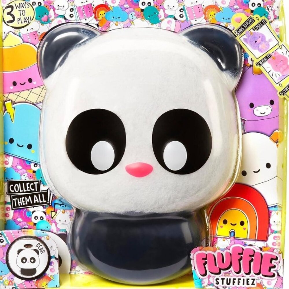 Fluffie Stuffiez Panda Plush 11" Surprise